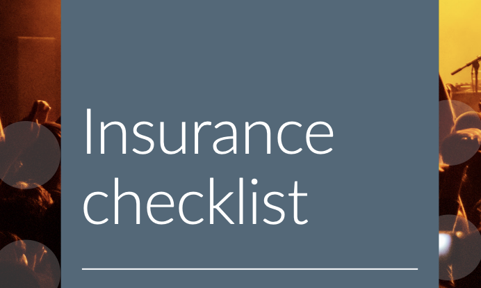 Miller Music Insurance Checklist 2023