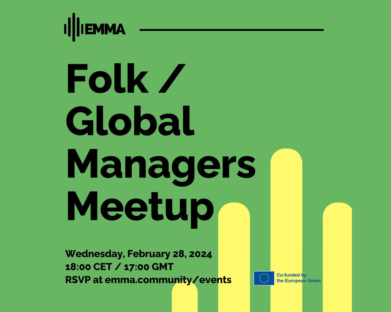 EMMA Folk/Global Managers Meetup 28/02/24