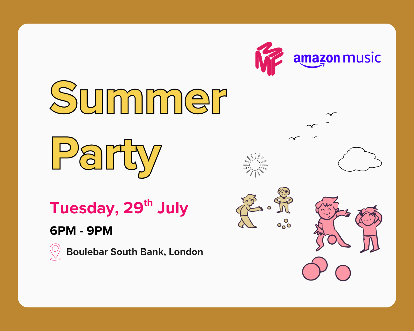 MMF Summer Party w/ Amazon Music