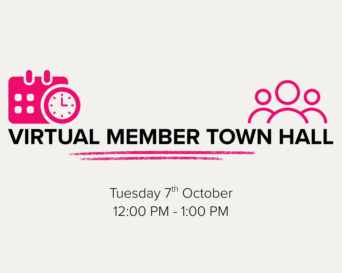 Virtual Member Town Hall