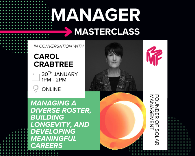Manager Masterclass with Carol Crabtree