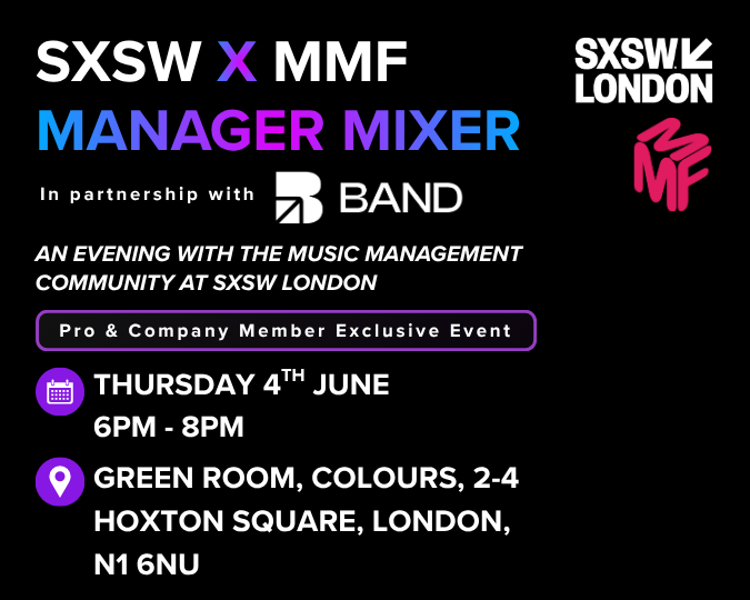SXSW x MMF Manager Mixer